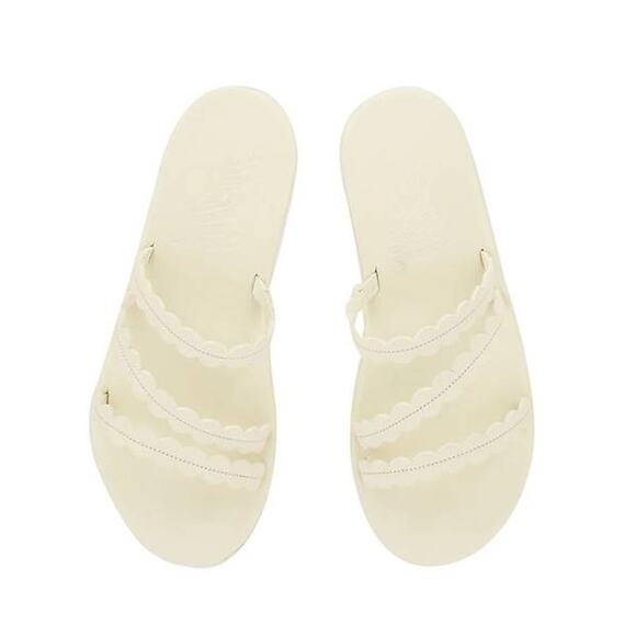 Ancient Greek Sandals Oceanis Strap Sandal in Off White 38 - Picture 4 of 5